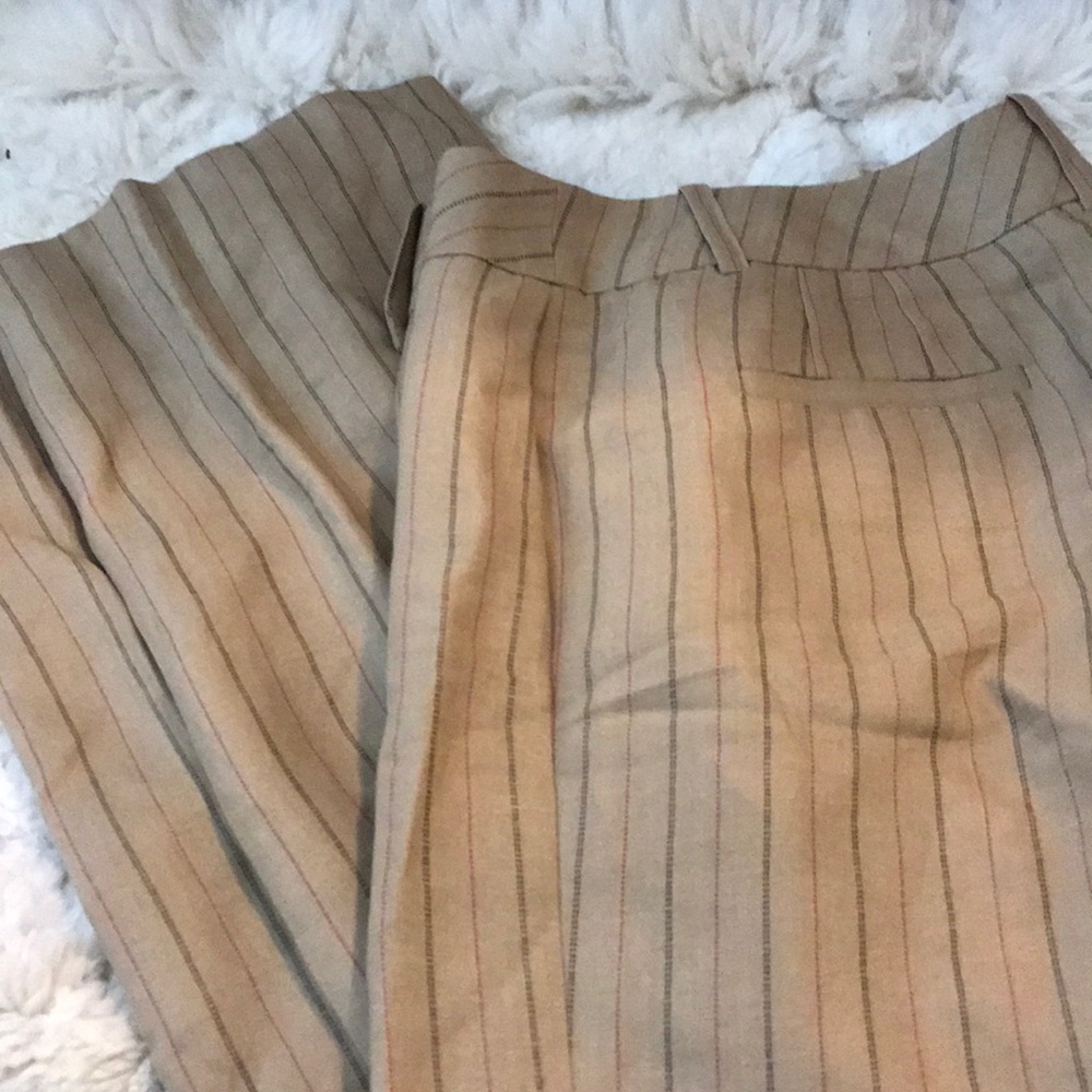 Ann Taylor Loft Ann Linen Pants